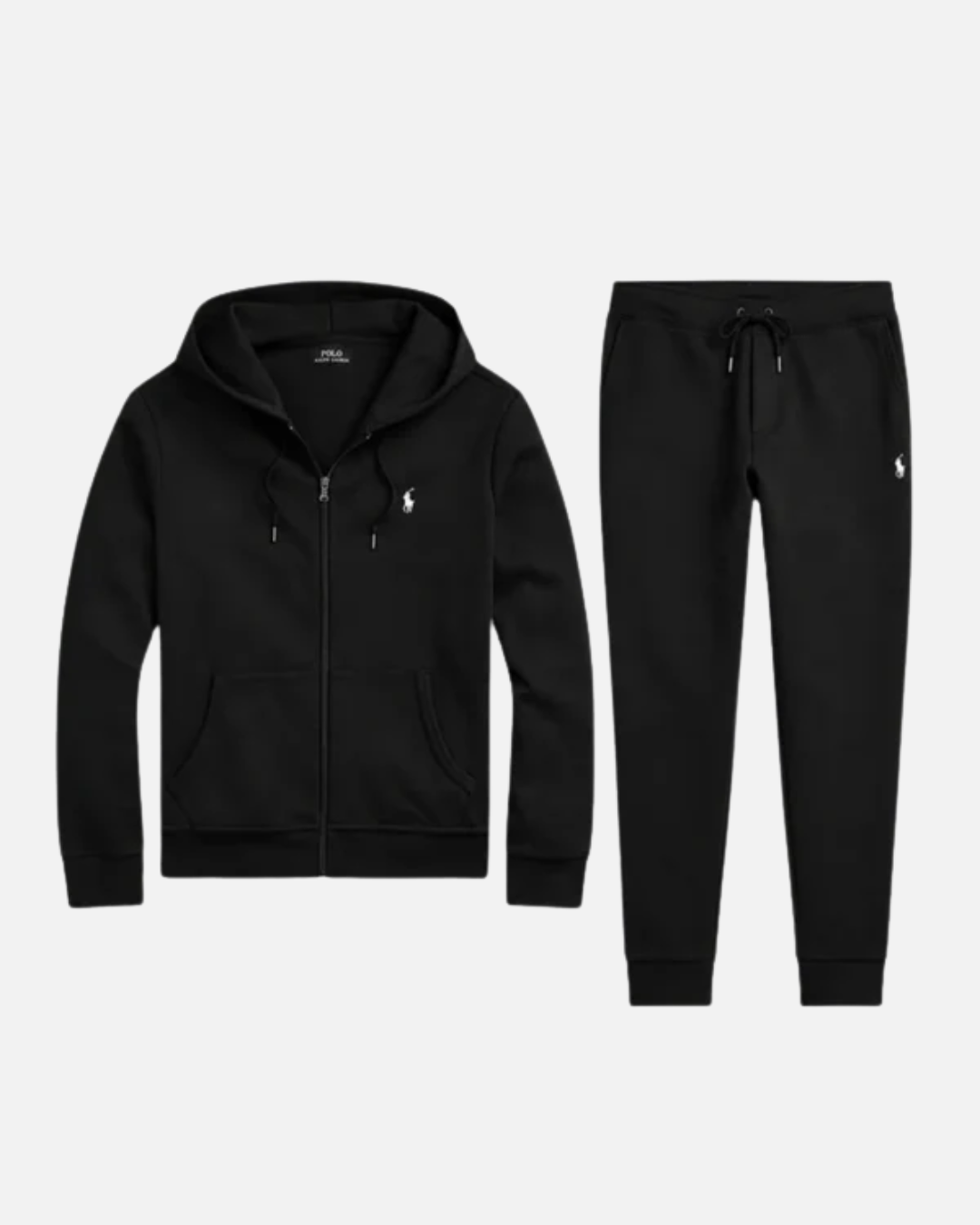 Double-Knit-Trainingsanzug mit Reißverschluss