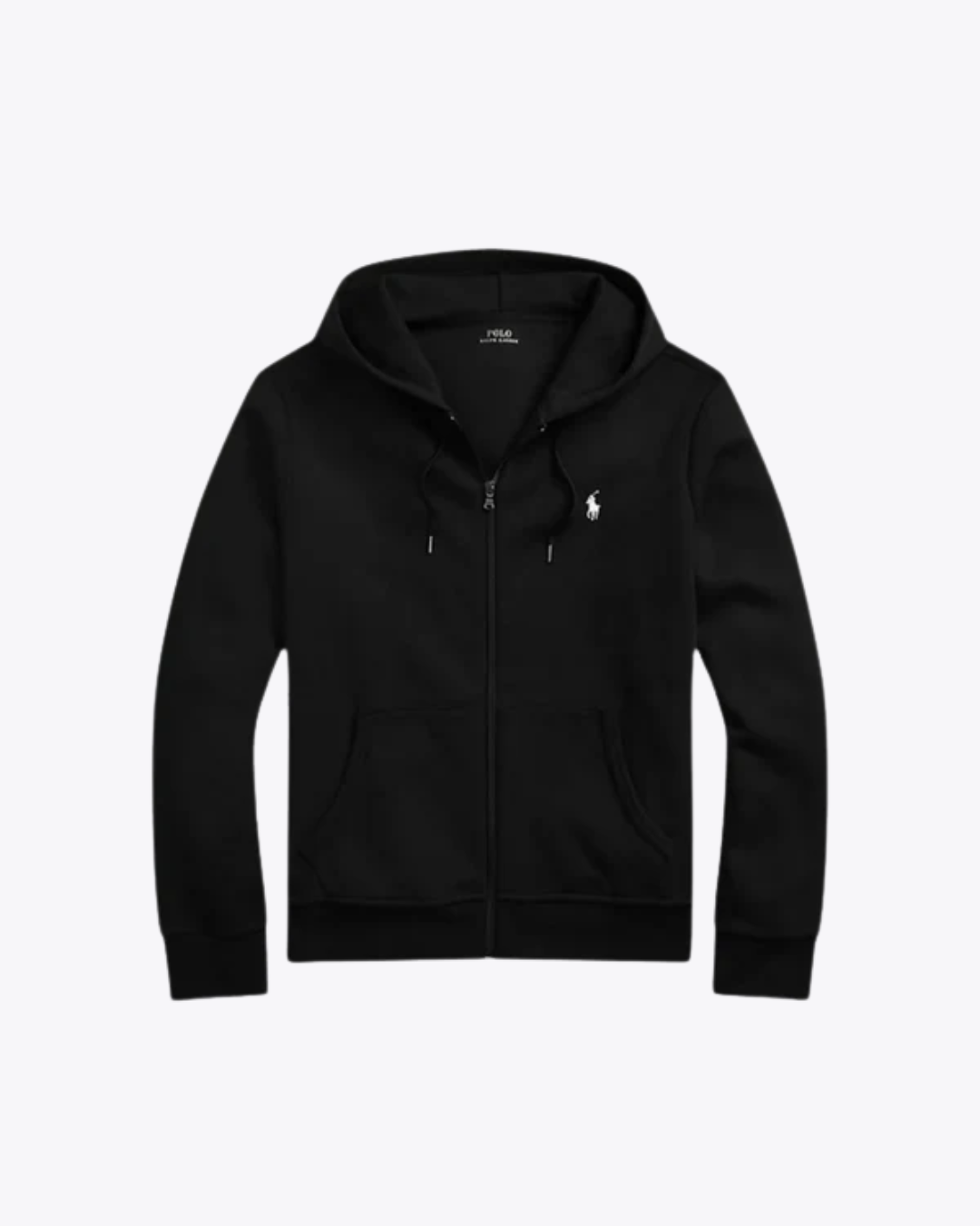 Double-Knit-Hoodie mit Reißverschluss