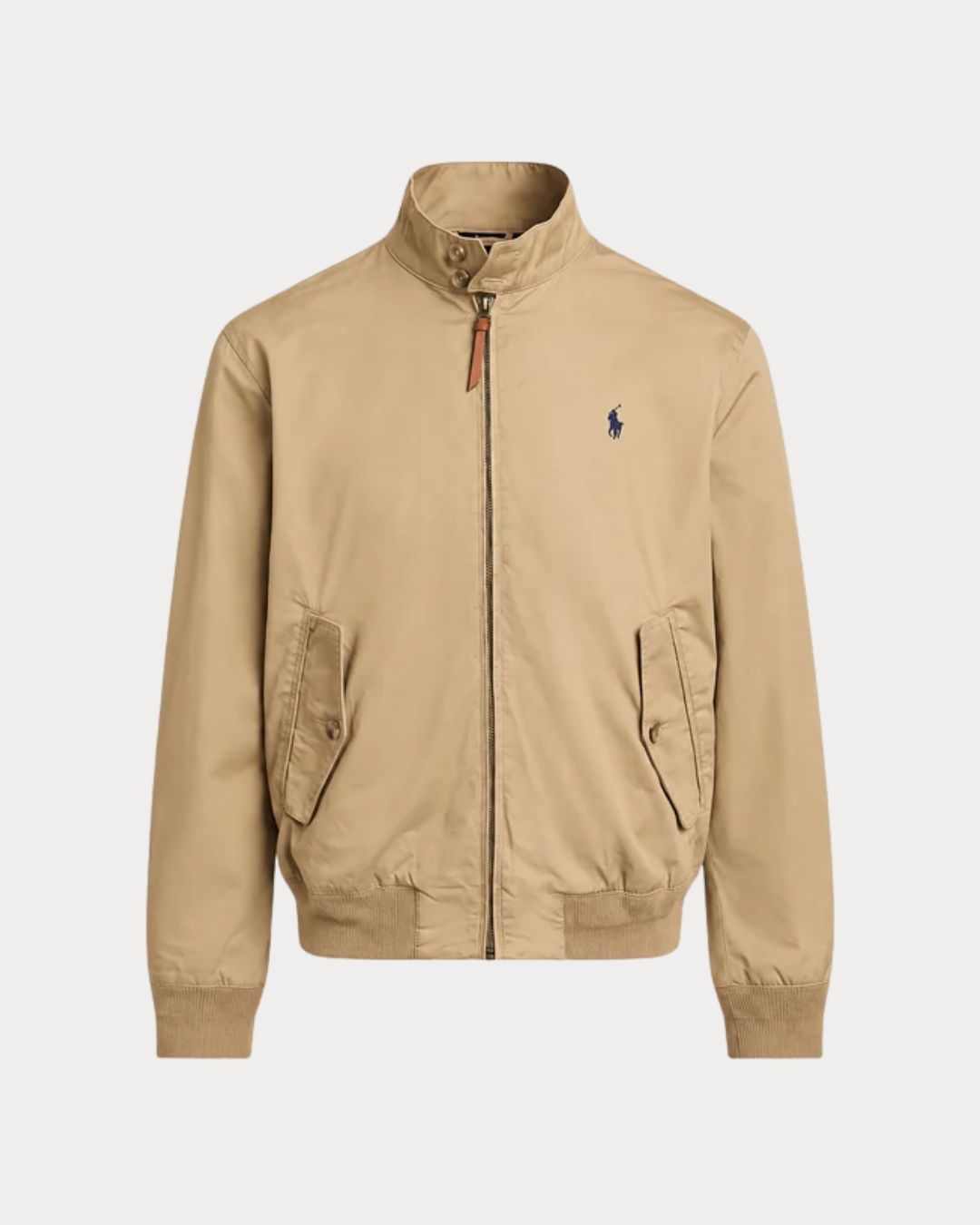Klassische Harrington-Jacke aus Baumwolle