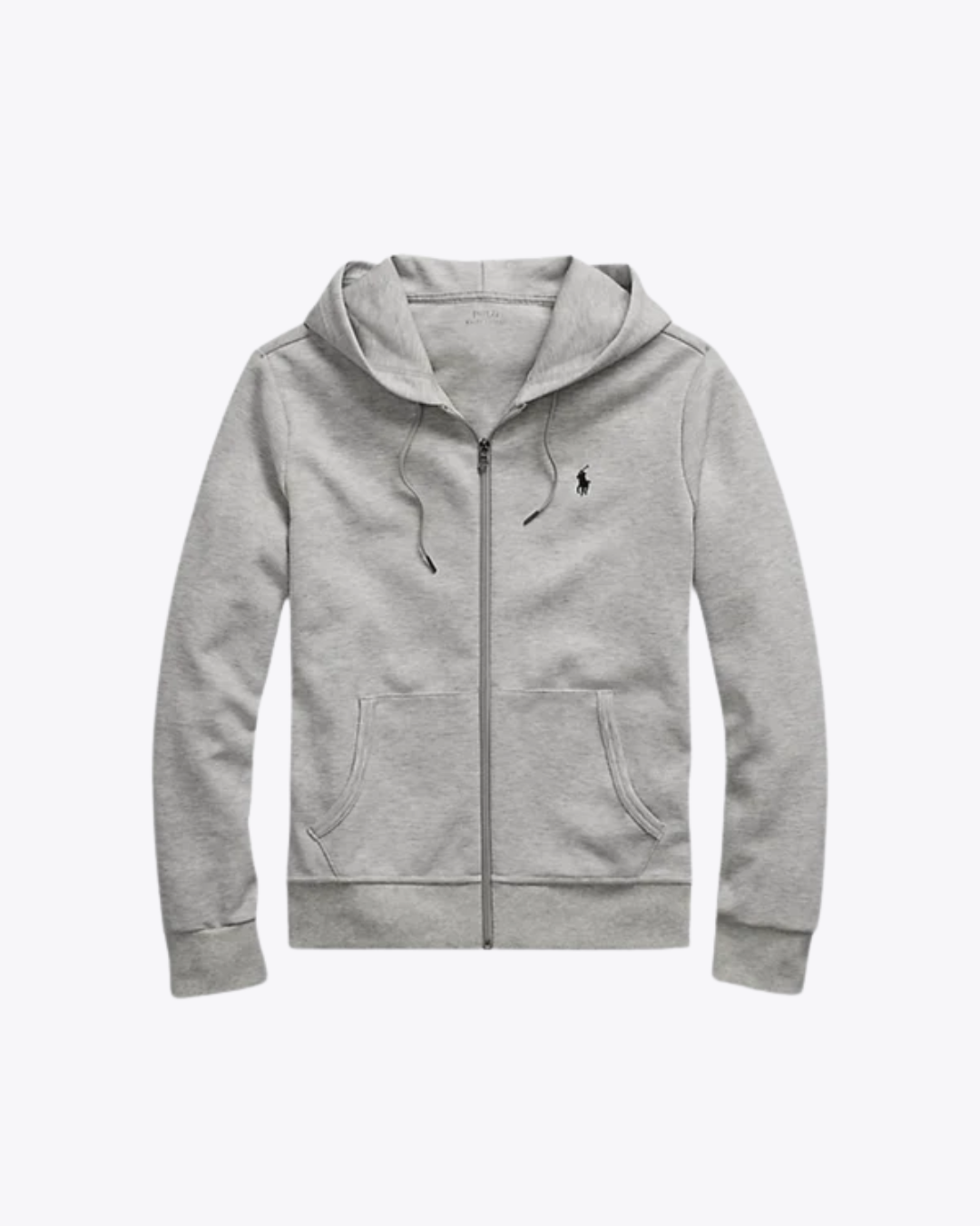Double-Knit-Hoodie mit Reißverschluss