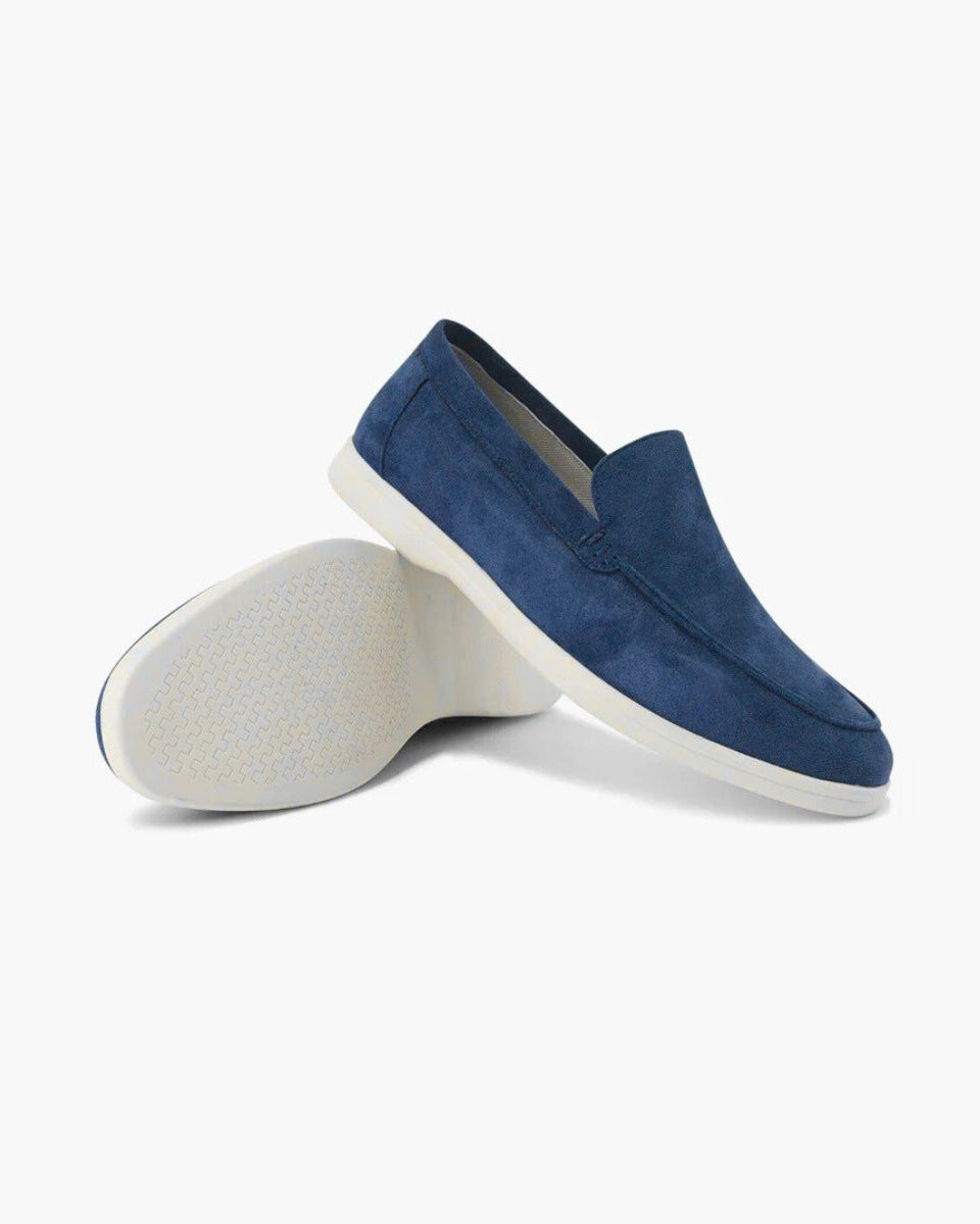 Riviera Veloursleder-Loafer Classic Form