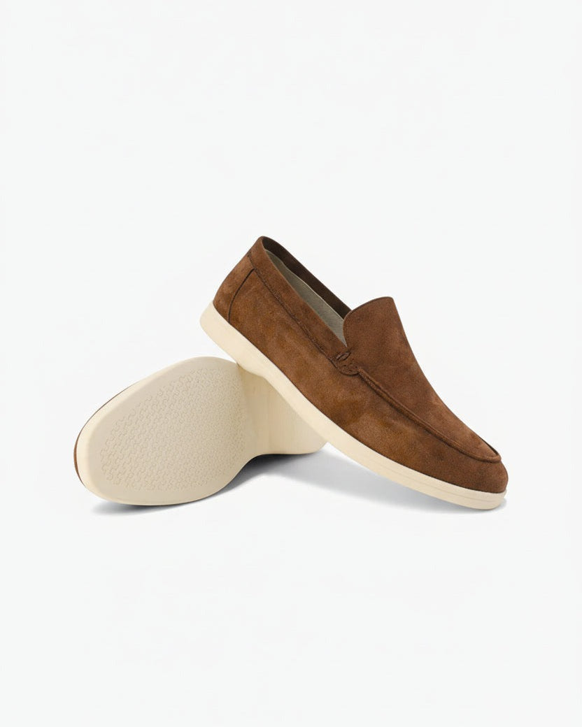 Riviera Veloursleder-Loafer Classic Form