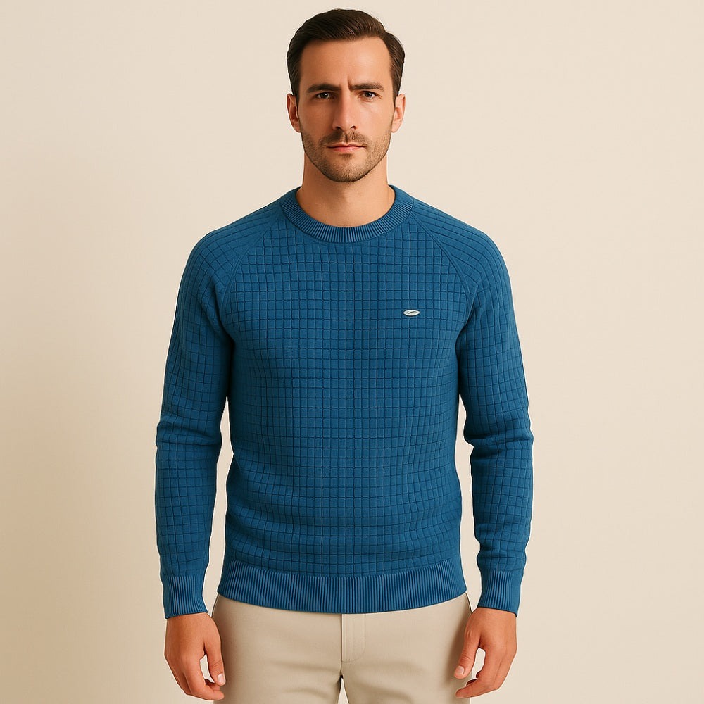 Strukturierter Strickpullover Heritage