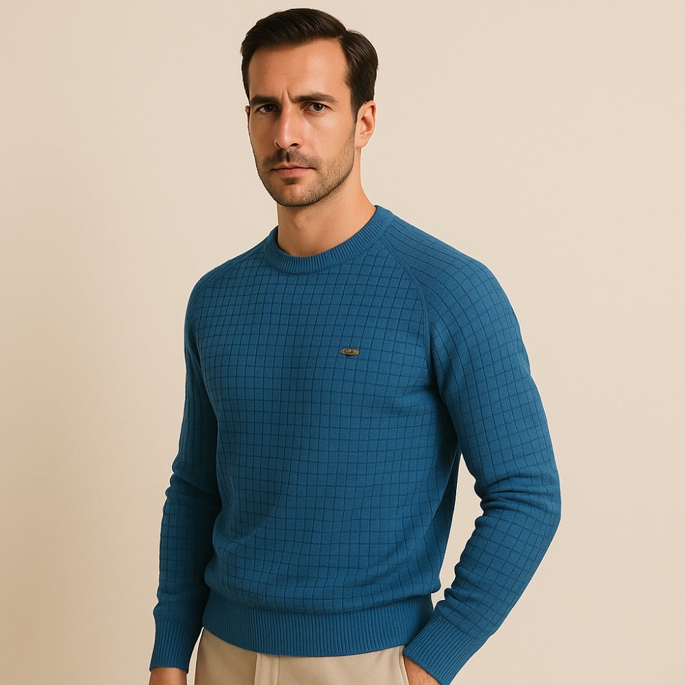 Strukturierter Strickpullover Heritage