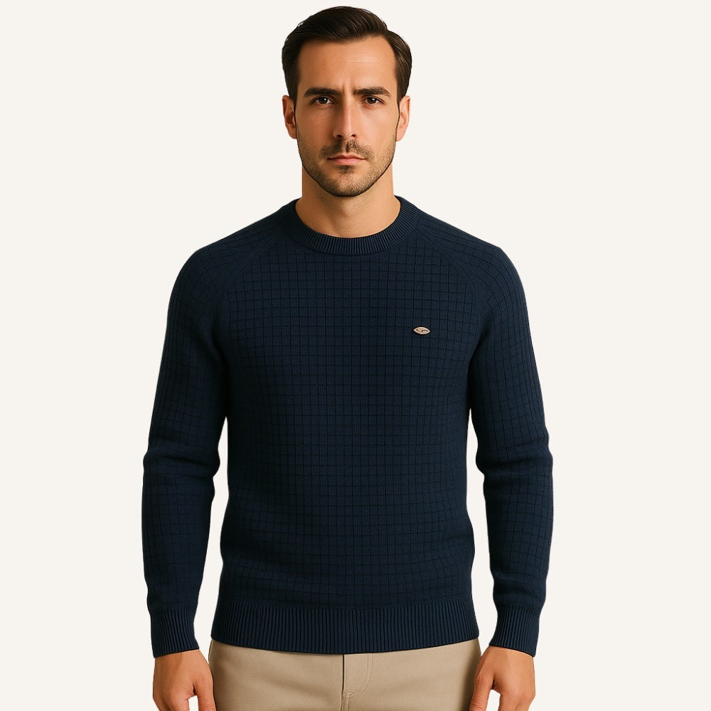 Strukturierter Strickpullover Heritage