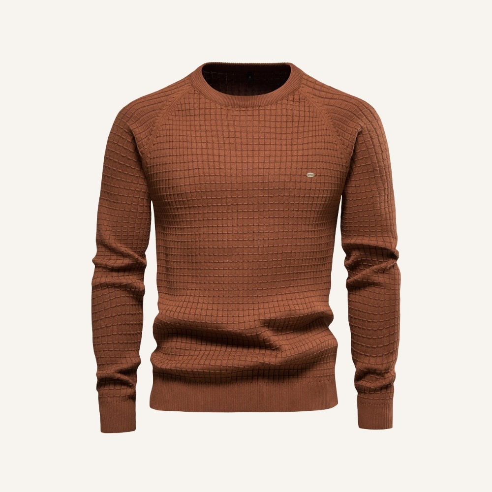 Strukturierter Strickpullover Heritage