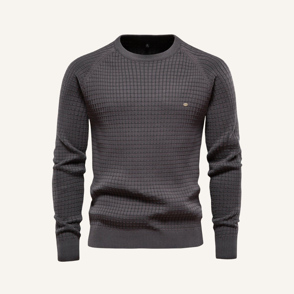 Strukturierter Strickpullover Heritage