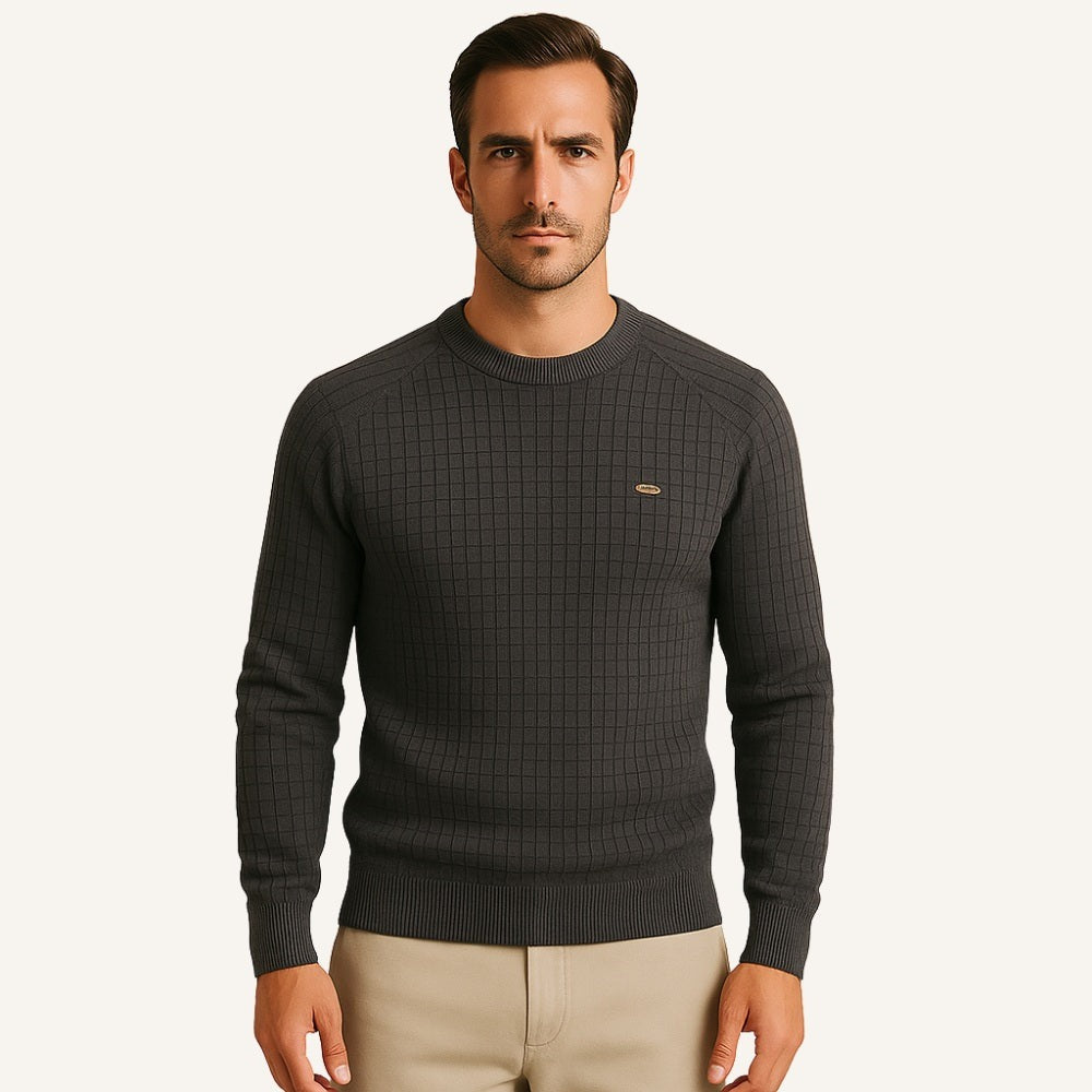 Strukturierter Strickpullover Heritage
