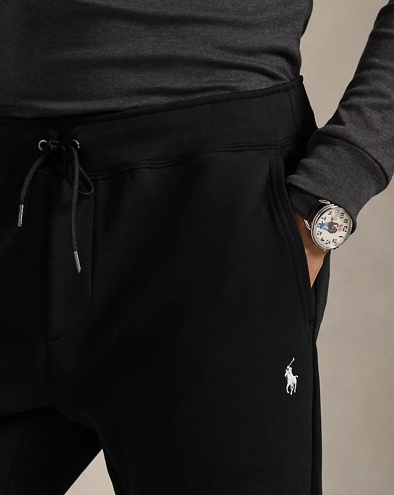 Double-Knit Jogging Bottoms — men's joggers, detail