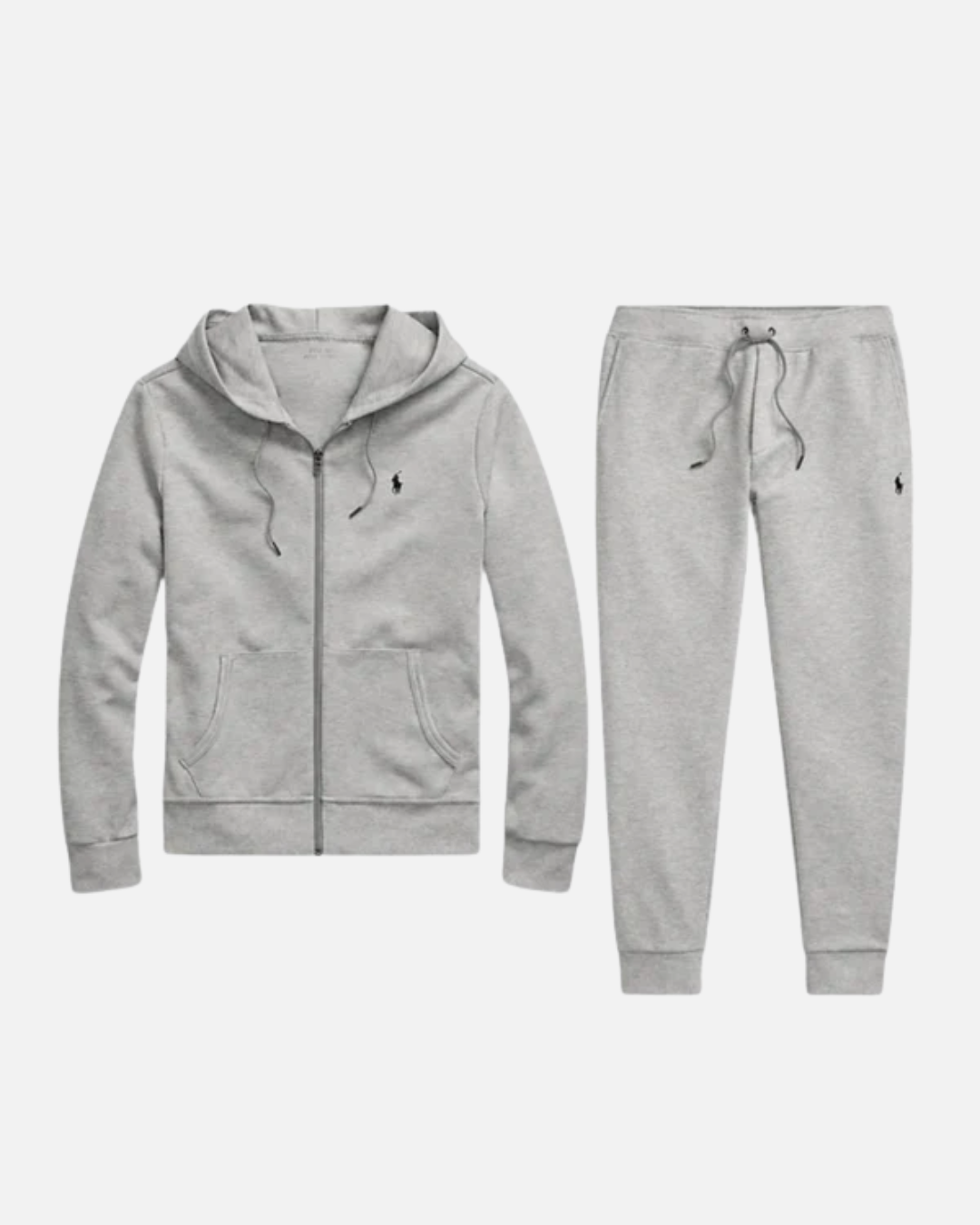 Double-Knit-Trainingsanzug mit Reißverschluss