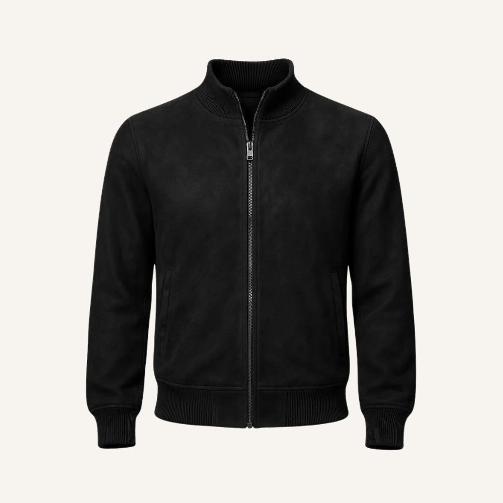 Monet Heritage Velourslederjacke