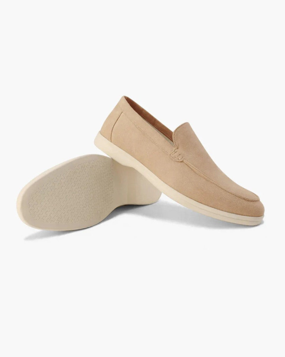 Riviera Veloursleder-Loafer Classic Form