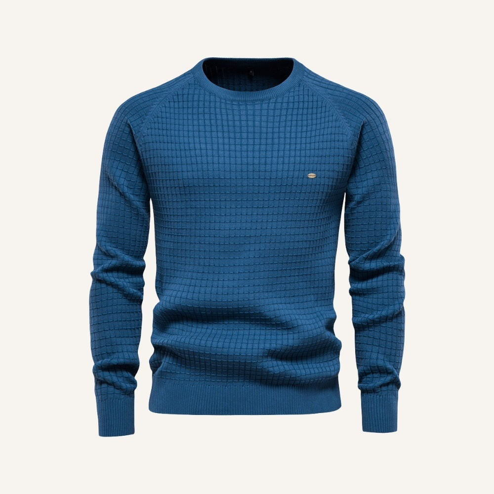 Strukturierter Strickpullover Heritage
