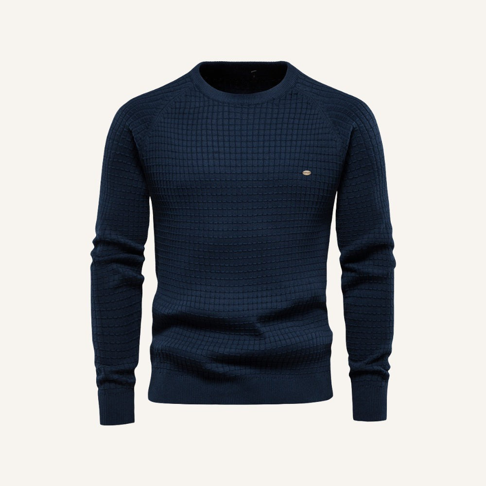 Strukturierter Strickpullover Heritage