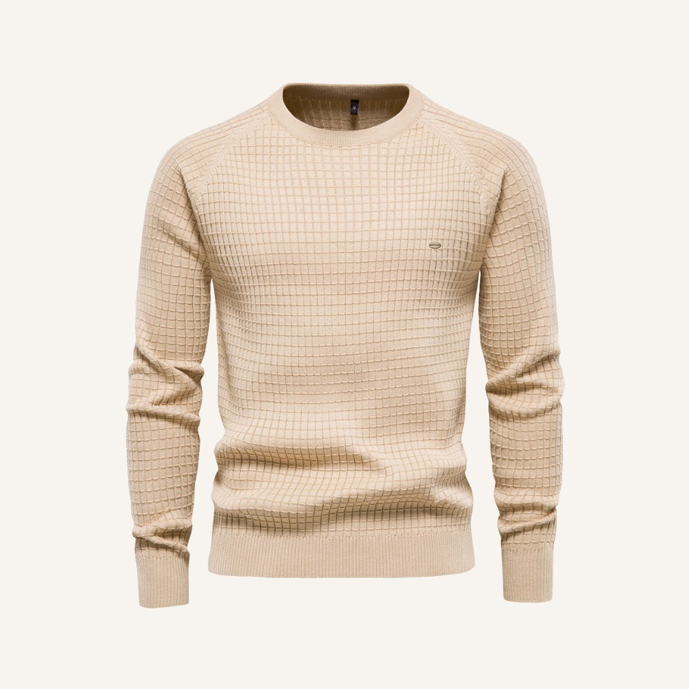 Strukturierter Strickpullover Heritage